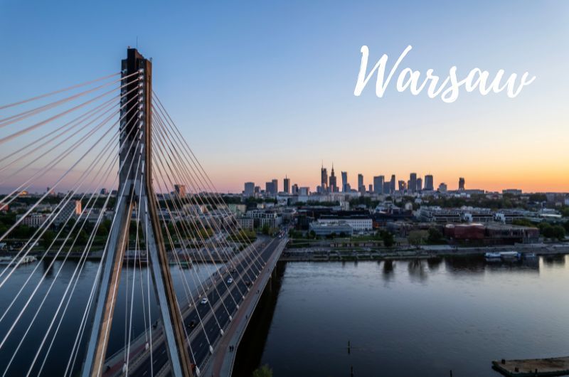 Świętokrzyski Bridge, Warsaw, Poland