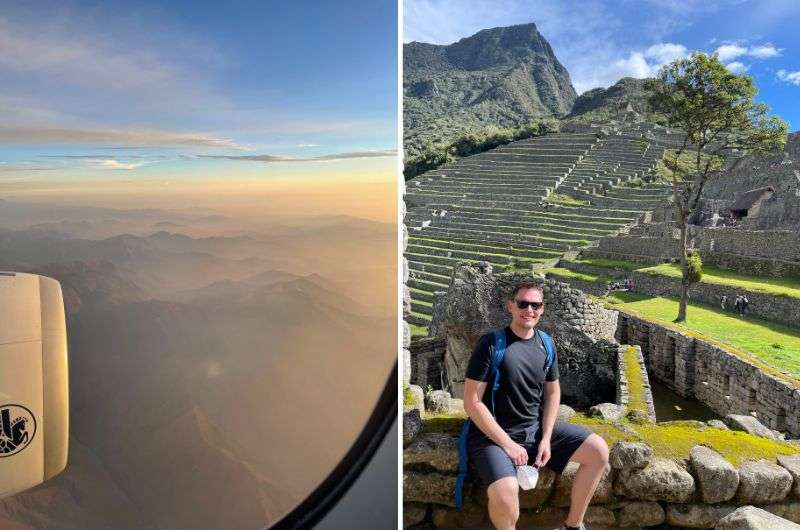 tourist on the Machu Picchu, Peru, photo by Next level of travel