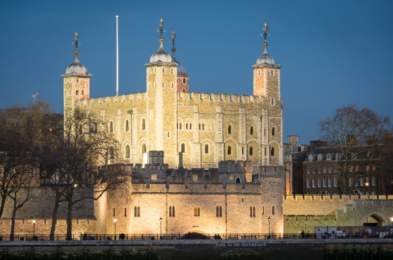 The Tower of London in the evening, England, UK