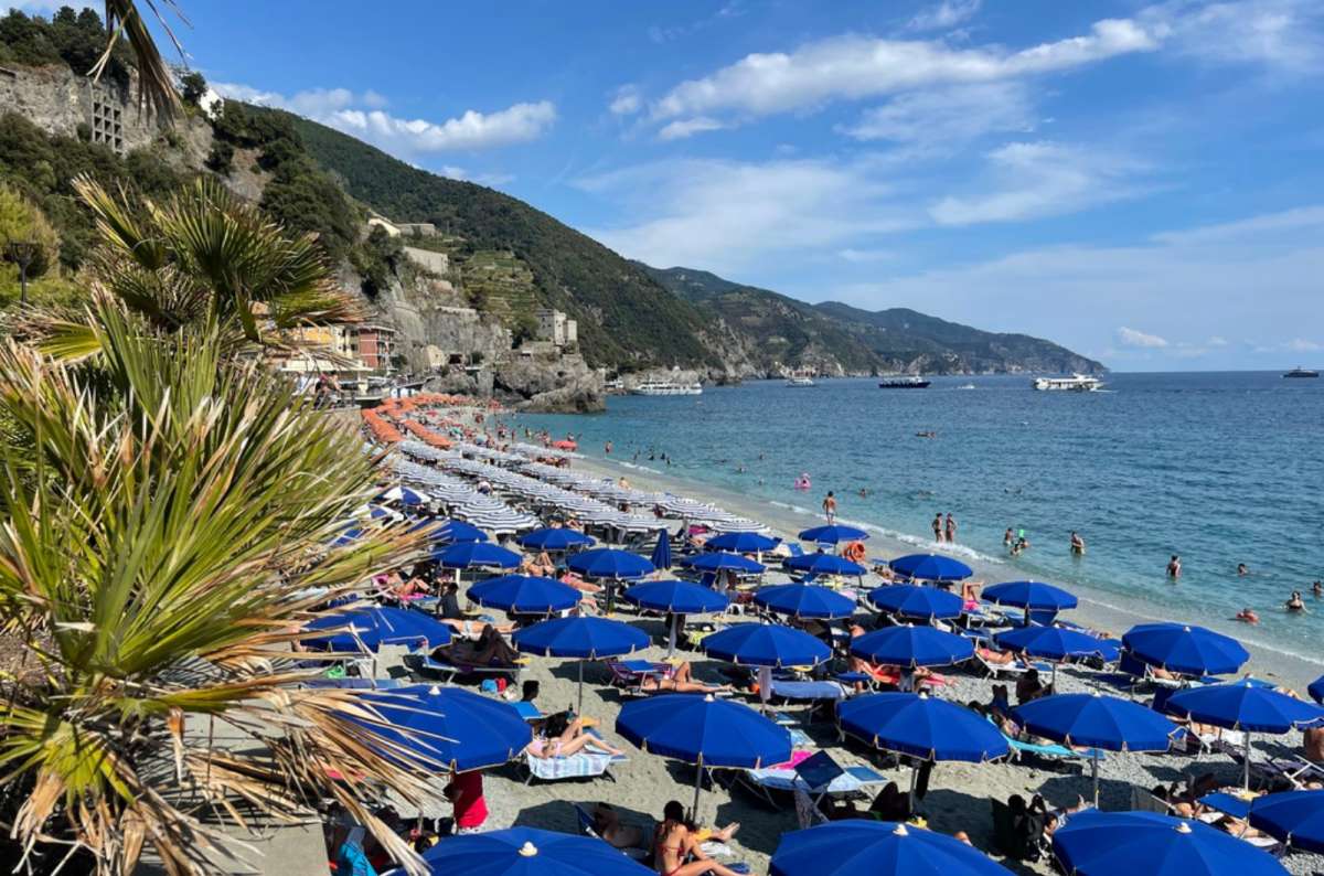 Monterosso Old Town Beach in Cinque Terre, Italy, photo by Next Level of Travel