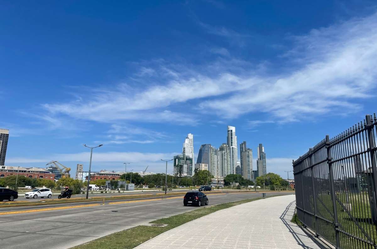 City view of Buenos Aires with modern skyscrapers, Argentina, photo by Next Level of Travel