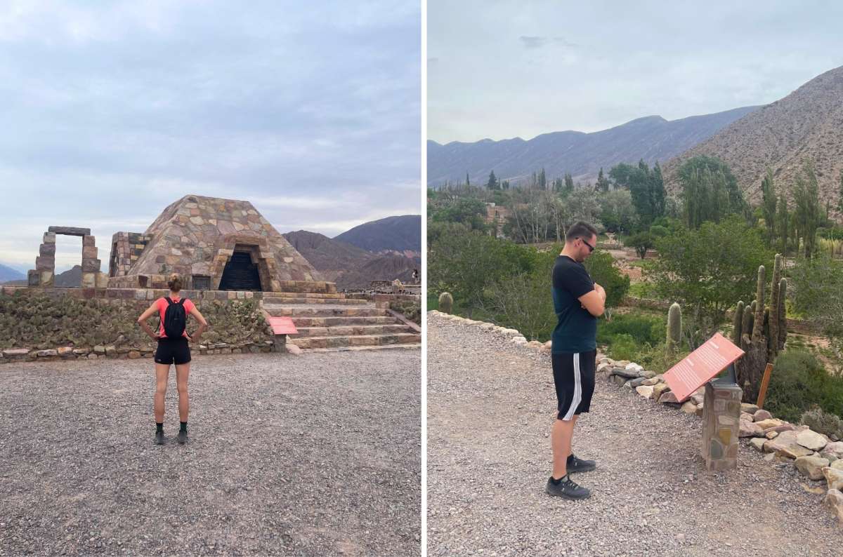 Male and female tourist exploring various tourist sites in Argentina in two weeks, photo by Next Level of Travel