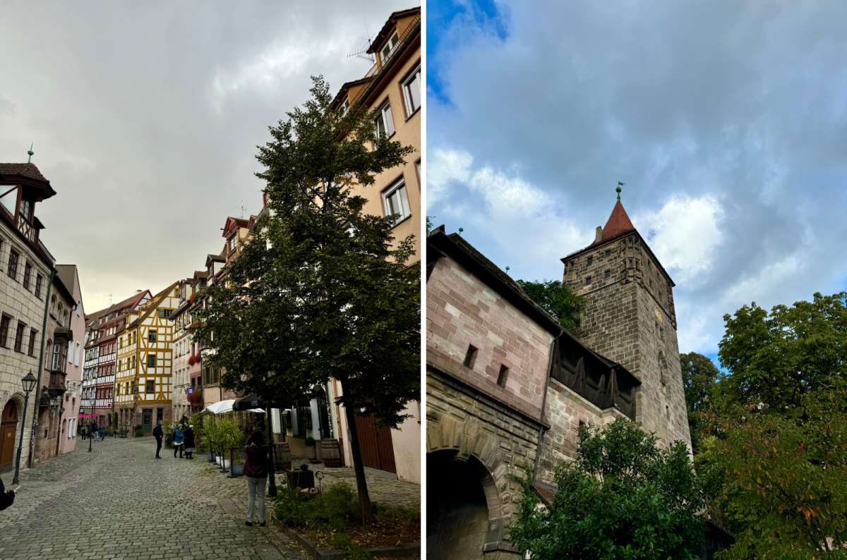 photos of historic buildings from the Nuremberg city center, Germany, photo by Next Level of Travel