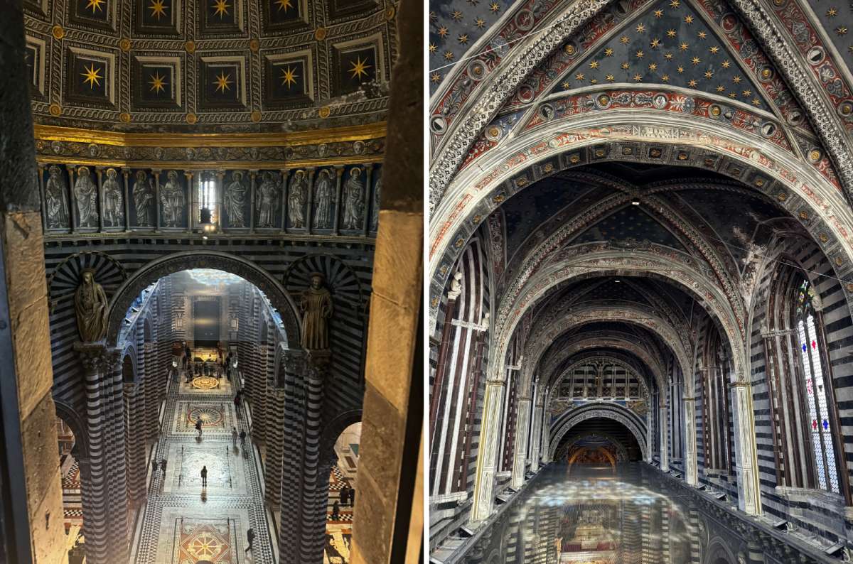 A photo of the view from the Gate of Heaven, Siena, Italy, photo by Next Level of Travel