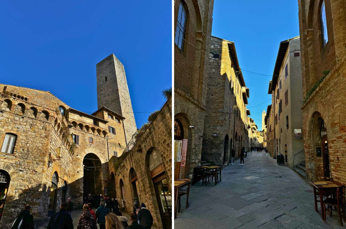 photos of San Gimignano architecture, Italy, photo by Next Level of Travel