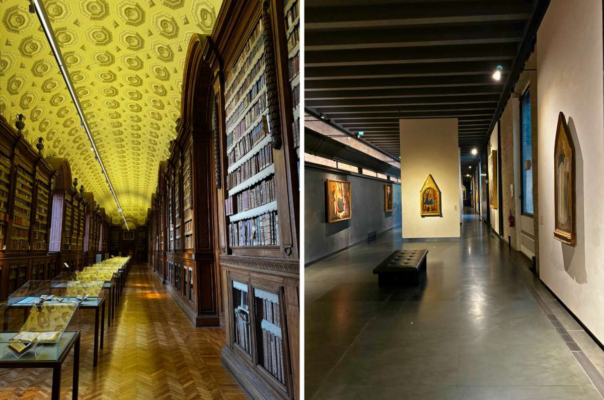 Parma’s historic library and an art gallery with medieval paintings, Italy, photo by Next Level of Travel