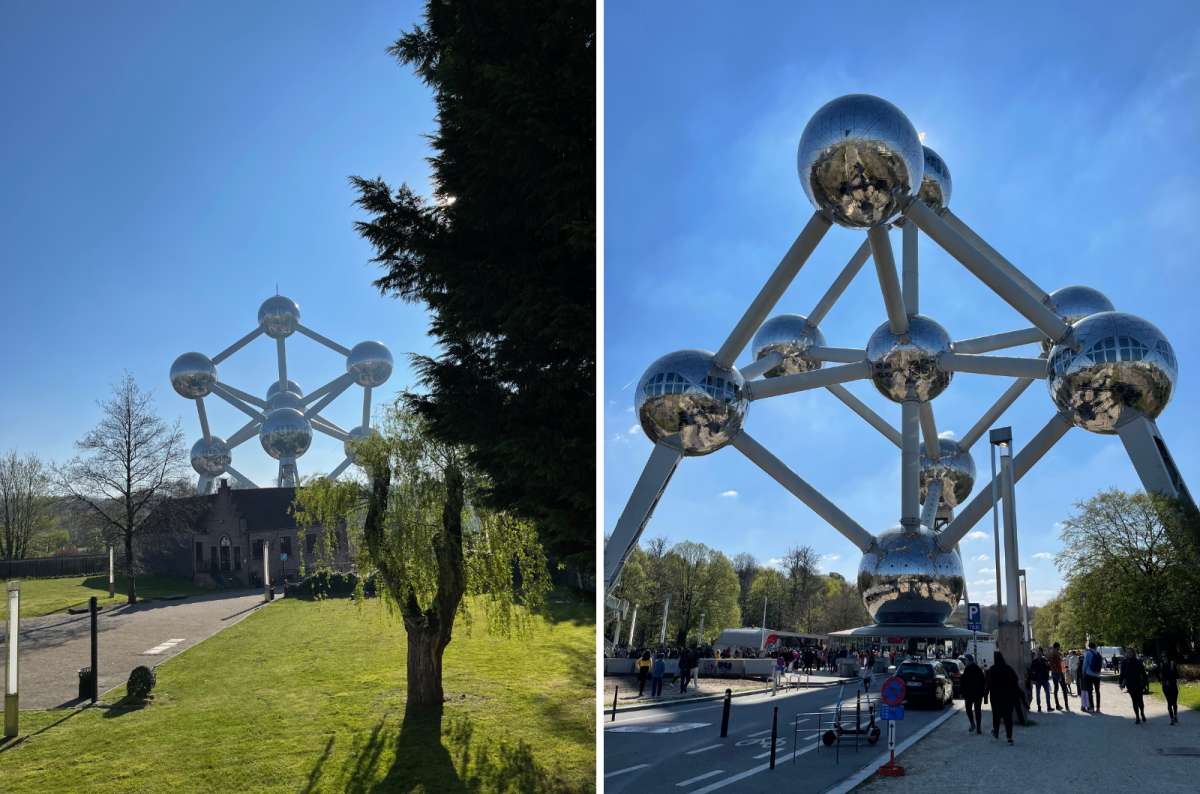 Atomium in Brussels, Belgium, best things to do in Brussels in one day, photo by Next Level of Travel
