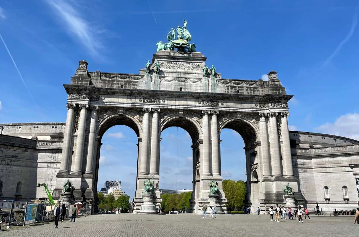Cinquantenaire Arch in Parc du Cinquantenaire, Brussels, Belgium, photo by Next Level of Travel