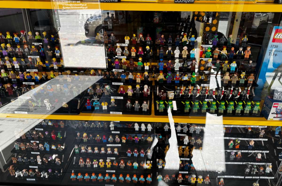 a photo of the miniature figurines on display in the Bricks and Figs Museum, Krakow, Poland, photo by Next Level of Travel