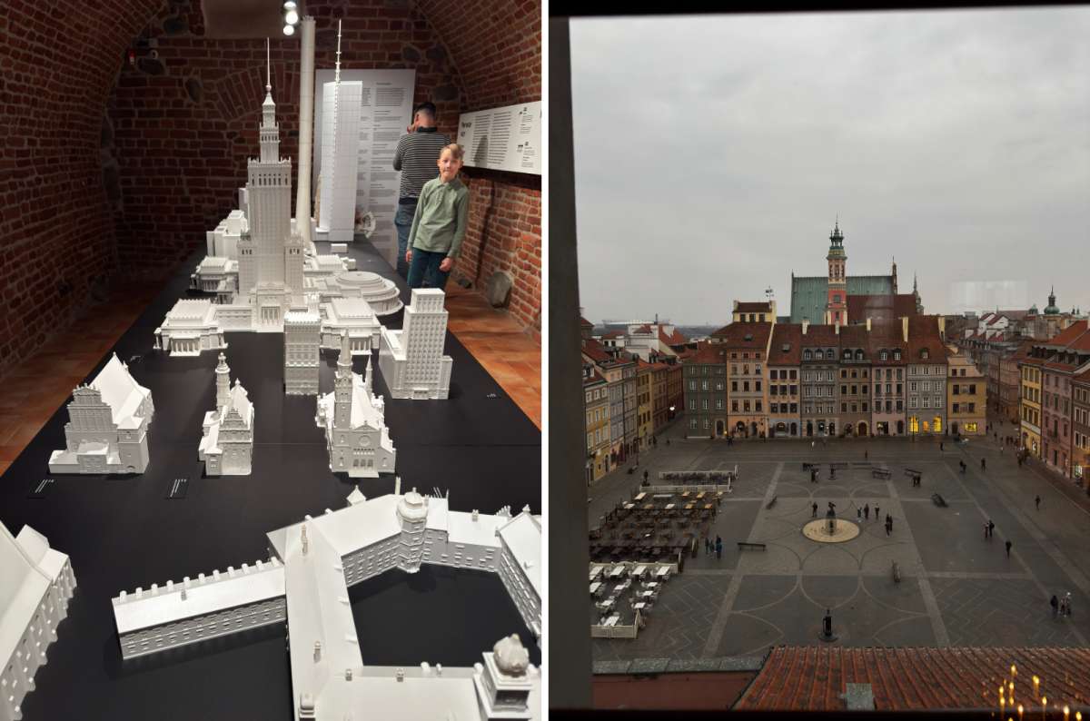 Exhibits inside the Museum of Warsaw, photo by Next Level of Travel