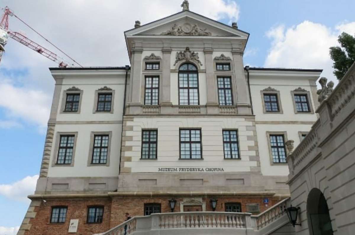 Exterior of the Fryderyk Chopin Museum