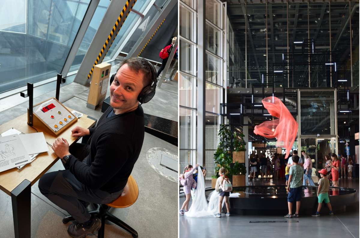 Visitors exploring the Copernicus Science Centre in Warsaw, Poland, including interactive exhibits and hands-on experiments for all ages, photo by Next Level of Travel