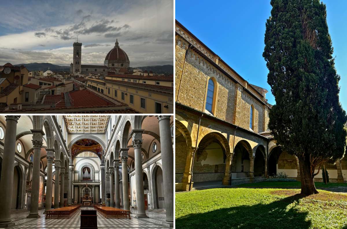 Views of Florence, Italy, featuring Florence Cathedral (Duomo di Firenze), and Basilica di San Lorenzo, photo by Next Level of Travel