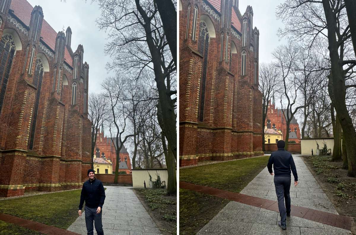 Cathedral Basilica of St. John the Baptist and St. John the Evangelist in Toruń, Poland, red-brick Gothic exterior, photo by Next Level of Travel