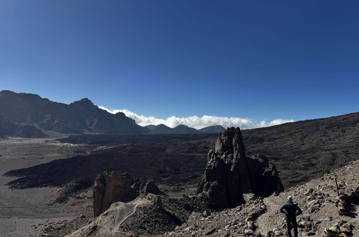 a photo from Teide National Park showing the rock formations of Roques de García, Canary Isles, photo by Next Level Travel