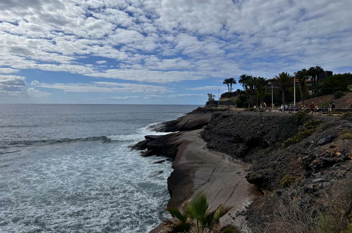 Coastline near Playa del Duque in Costa Adeje, Tenerife, Spain photo by Next Level of Travel