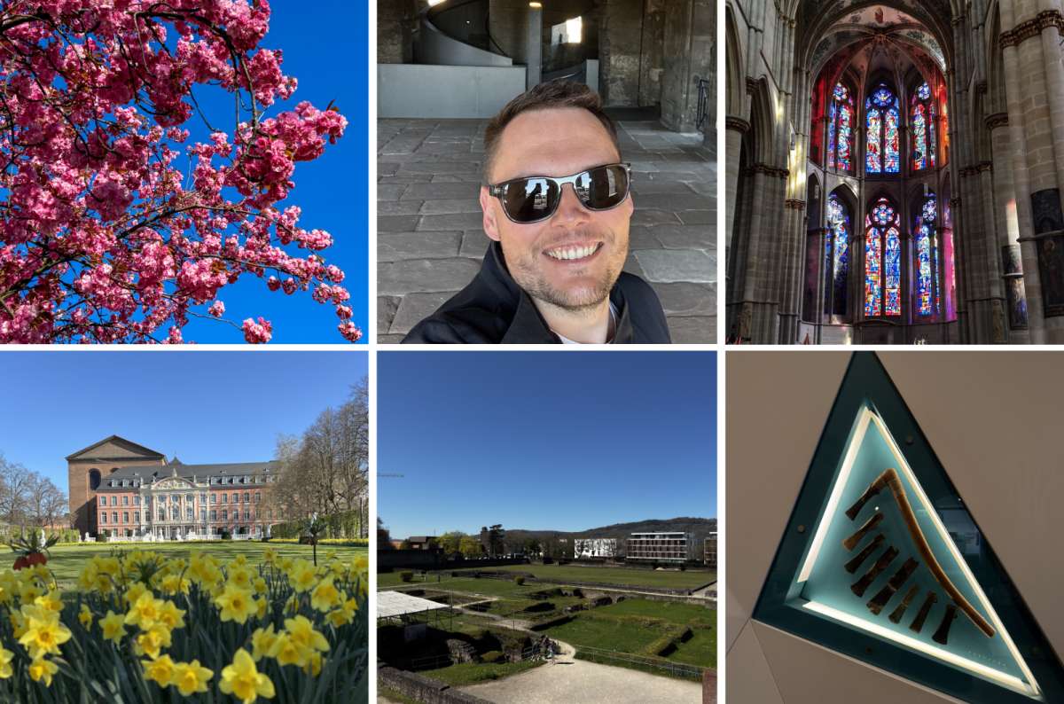a collage of all the things to add to your 1-day Trier itinerary, Germany, photo by Next Level of Travel