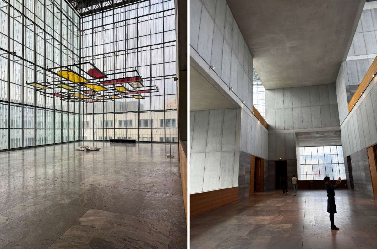 Interior spaces of the Museum of Fine Arts Leipzig in Leipzig, Germany, photo by Next Level of Travel