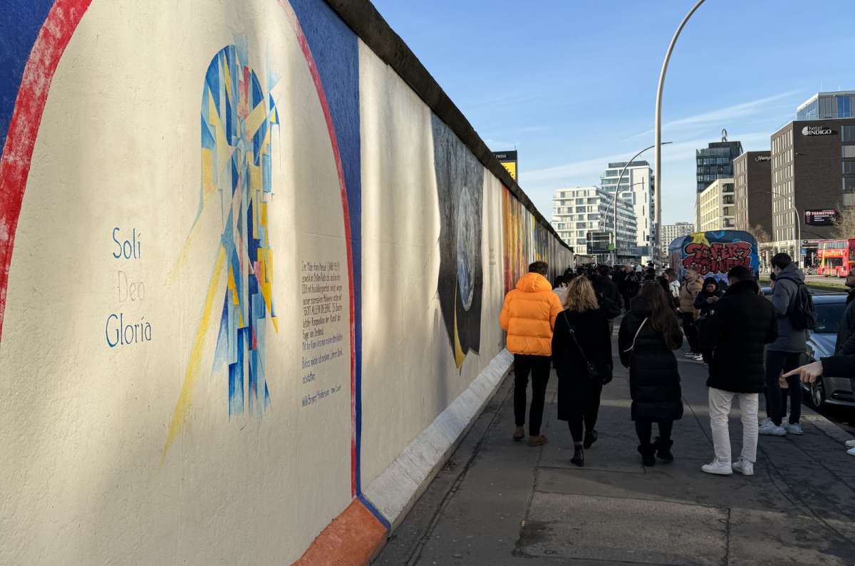 a photo of the art at the East Side Gallery, Berlin, Germany, photo by Next Level of Travel