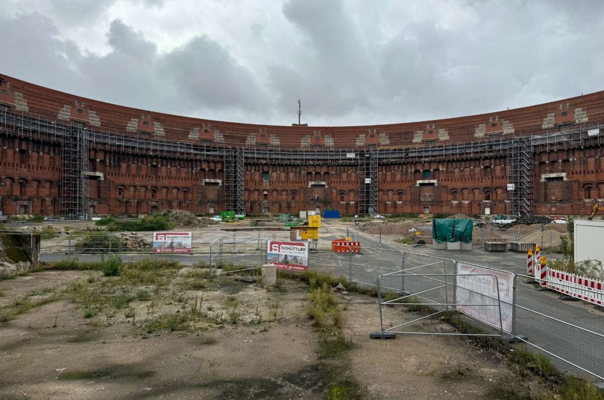 a photo of the inside of the Nazi Rally grounds, showing the scale and vibe of the area, Nuremberg, Germany, photo by Next Level of Travel