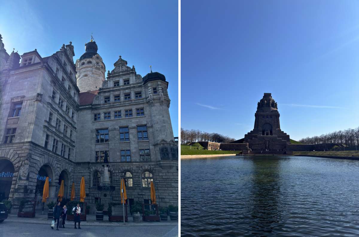 New Town Hall and the Monument to the Battle of the Nations in Leipzig, Germany, photo by Next Level of Travel