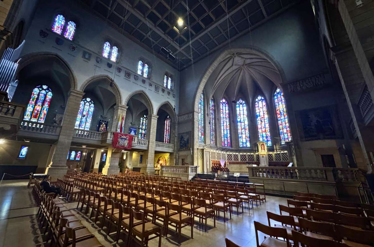 Interior of Notre-Dame Cathedral, Luxembourg City, Luxembourg, photo by Next Level of Travel