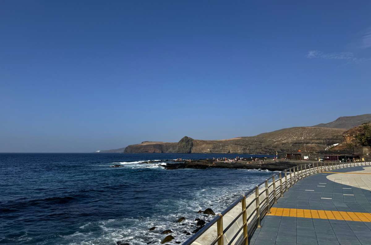 Agaete natural pools and coastal promenade in Agaete, Gran Canaria, Spain, photo by Next Level of Travel