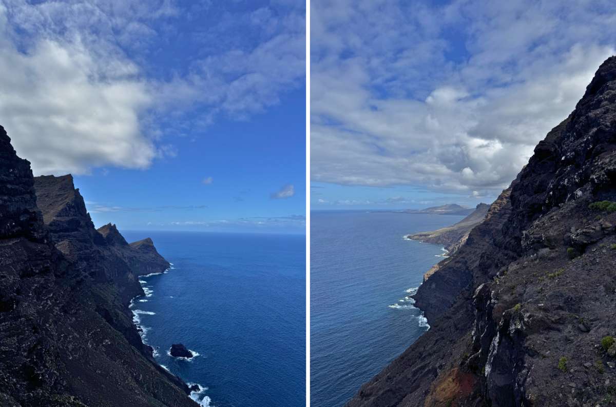 Cliffs and Atlantic Ocean views from Mirador del Balcón, Gran Canaria, Spain, photo by Next Level of Travel