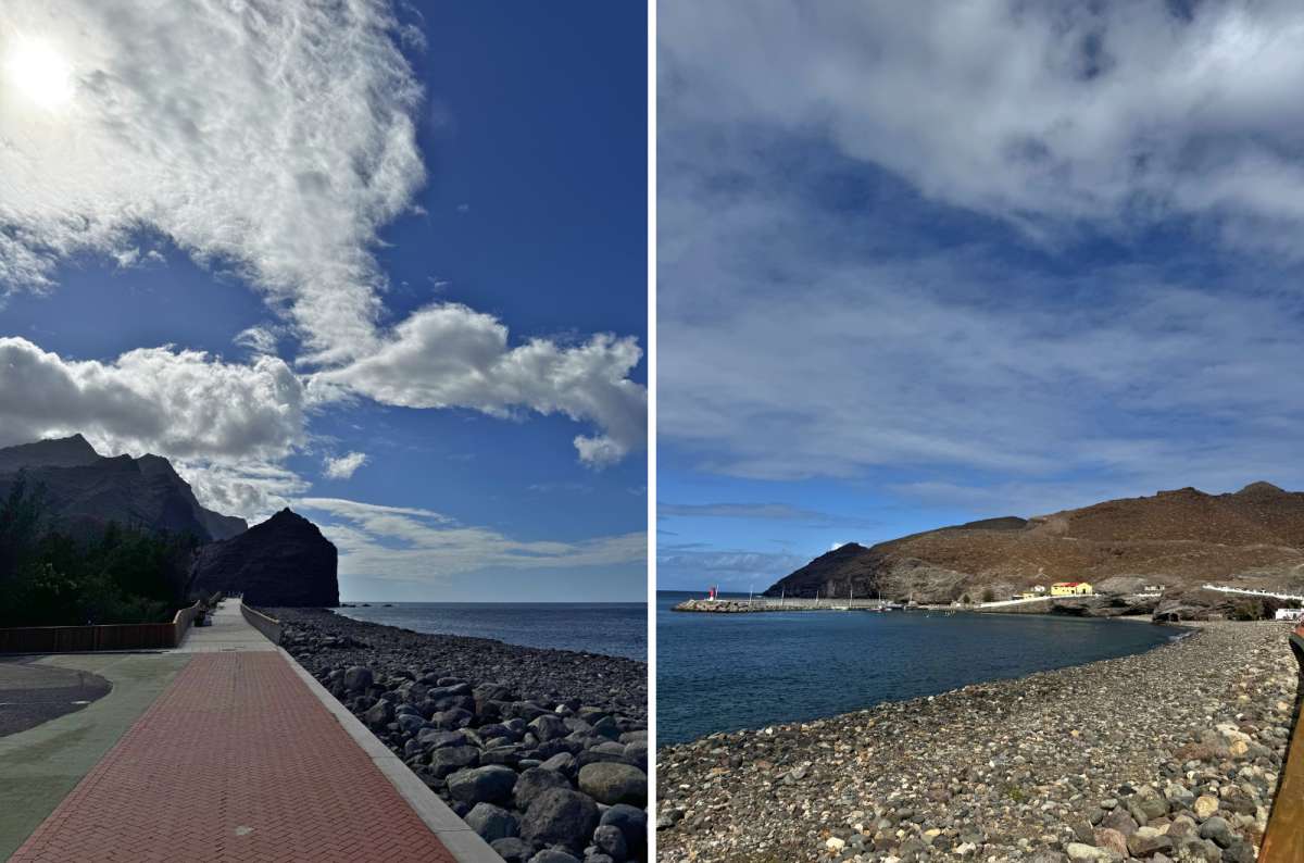 Coastal promenade and rocky beach at Playa de la Aldea, La Aldea de San Nicolás, Gran Canaria, Spain, photo by Next Level of Travel