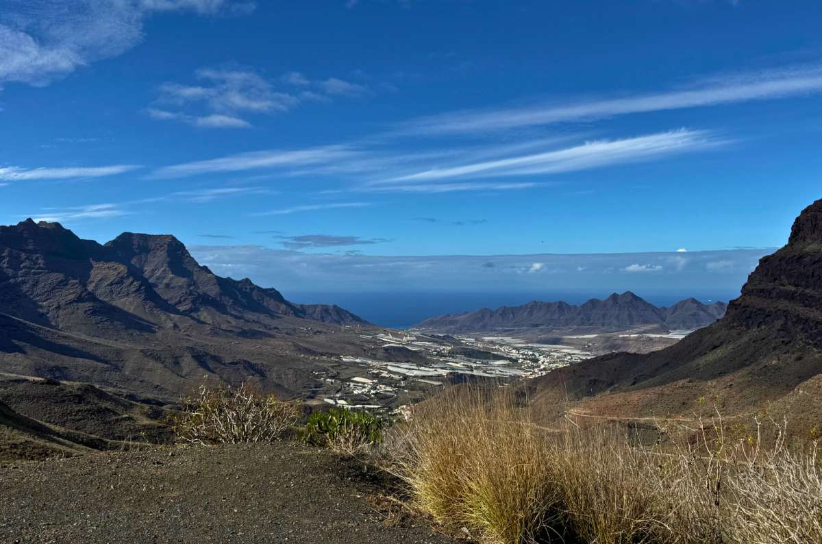 mountain valley near Maspalomas, Gran Canaria, photo by Next Level of Travel