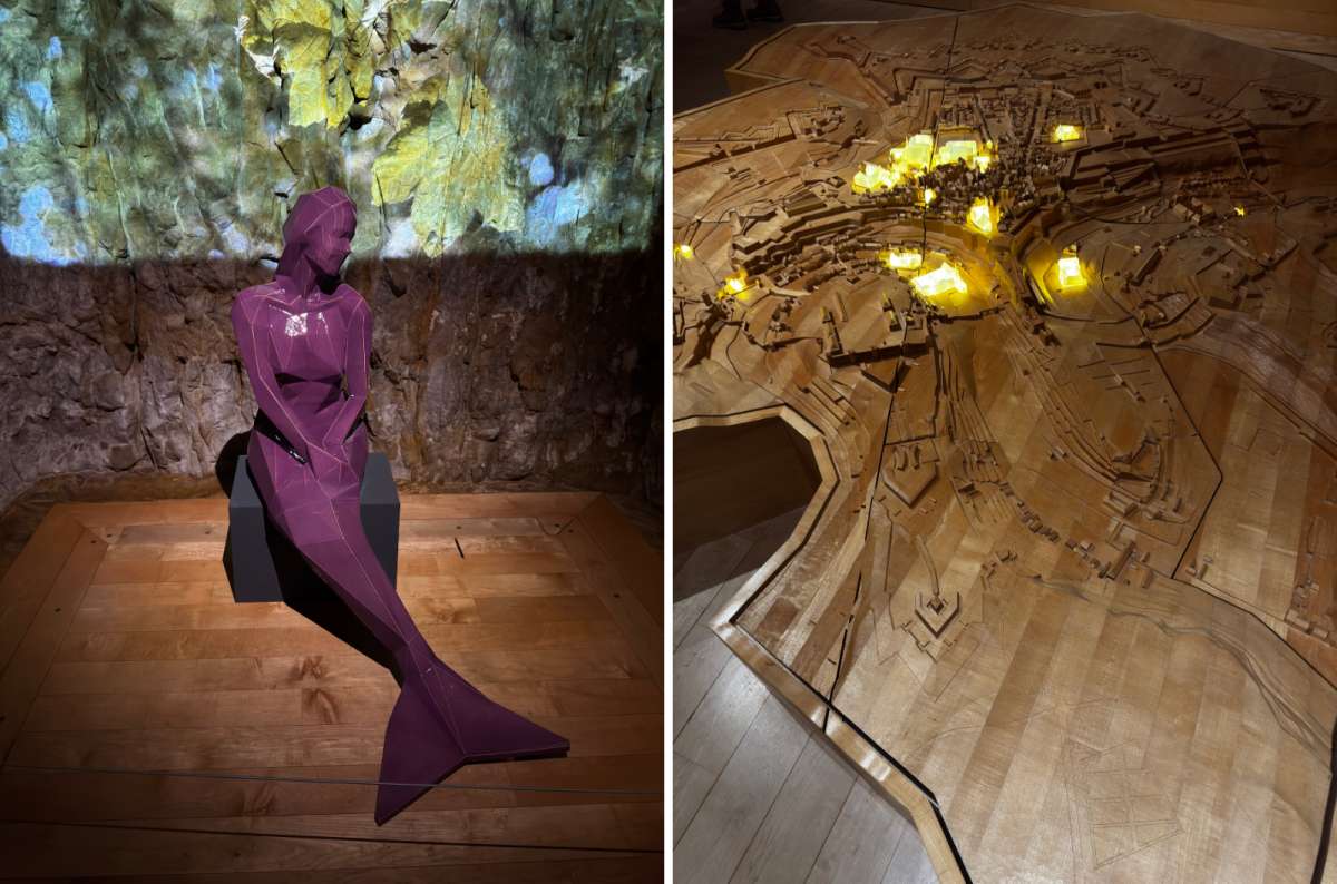 a collage of the collections of the Lëtzebuerg City Museum, Luxembourg, a photo by Next Level of Travel