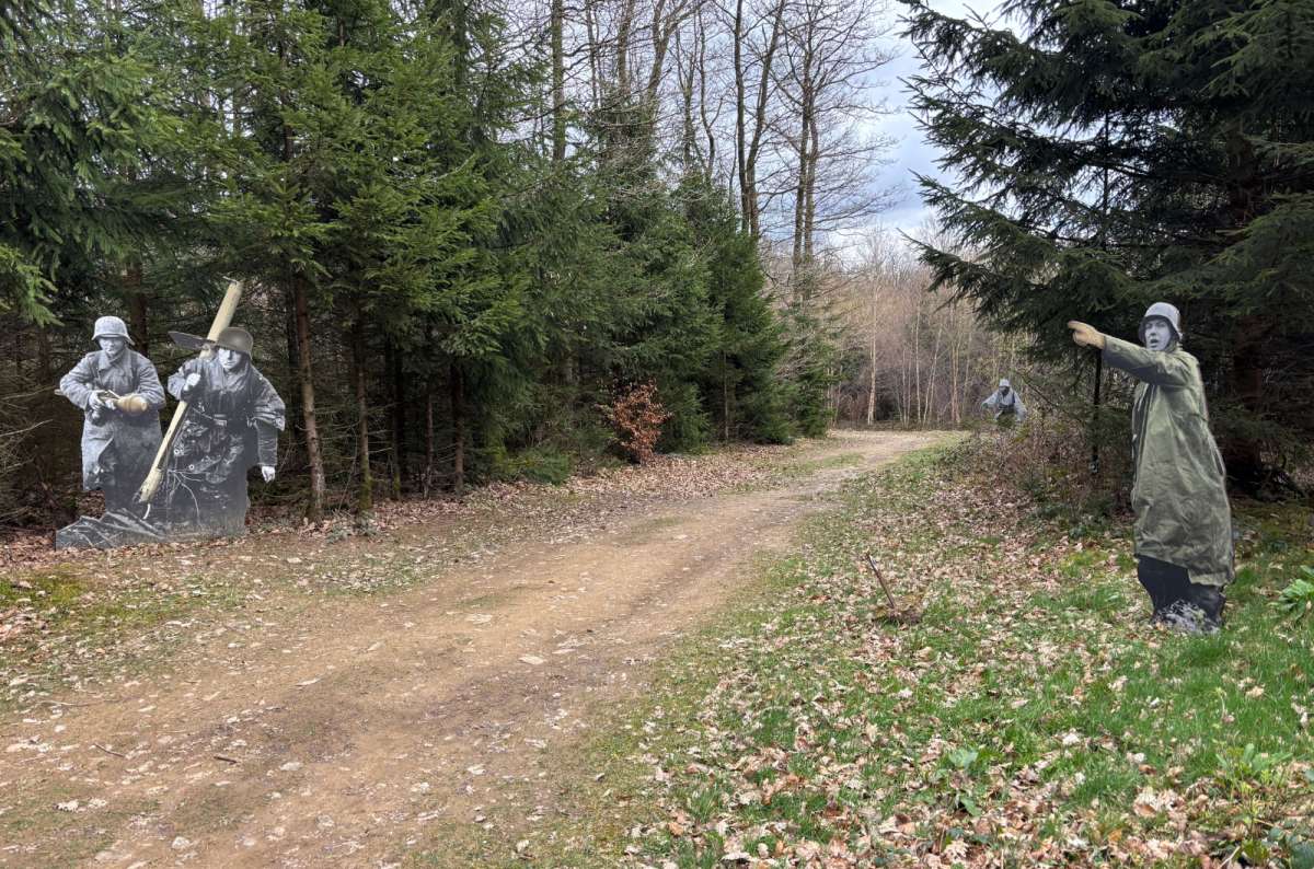 a photo of the Schumannseck Memorial Trail, Luxembourg, a photo by Next Level of Travel