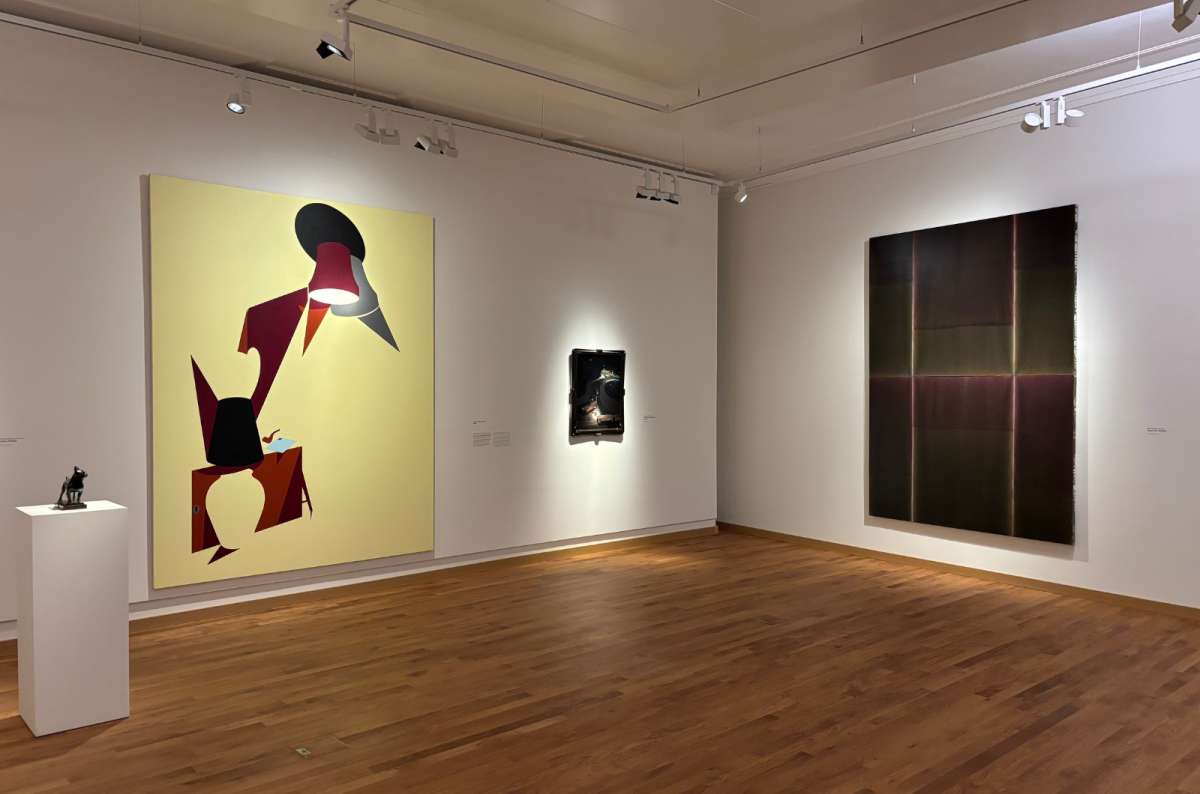 a photo showing an exhibition of modern art in the National Museum of Archeology, History and Art in Luxembourg City, Luxembourg, a photo by Next Level of Travel