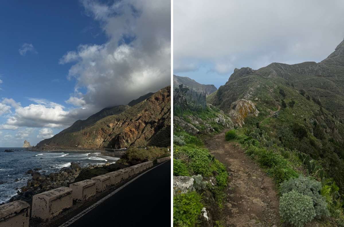 A collage of the Anaga Rural Park landscapes, Tenerife, a photo by Next Level of Travel