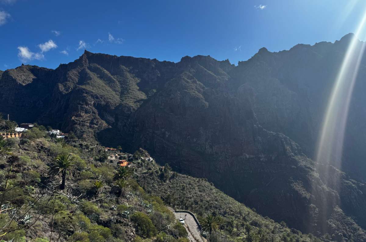 A photo of the views on the TF-436 drive through the Teno Mountains, a photo by Next Level of Travel