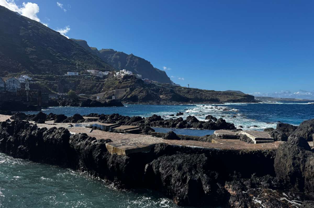 A photo showing one of the natural pools in Tenerife - El Caletón, a photo by Next Level of Travel