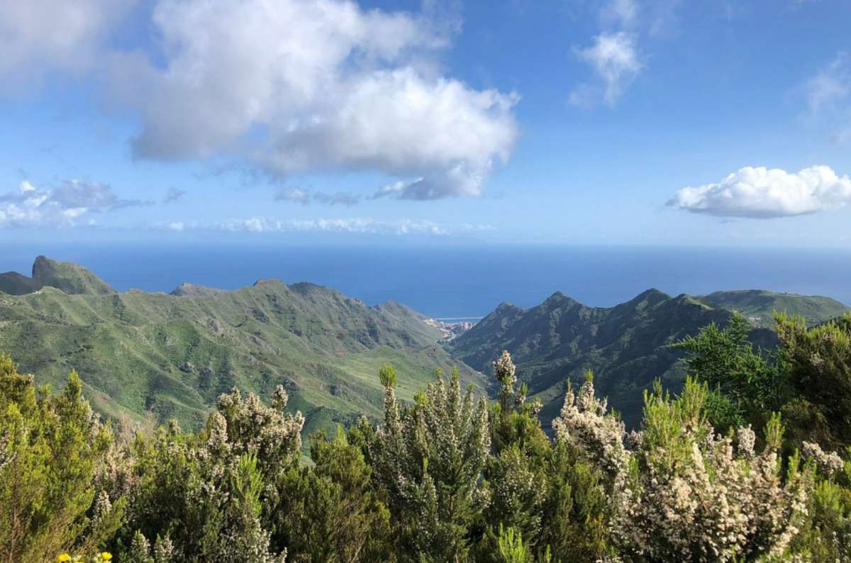 View over Anaga Rural Park from the Cruz del Carmen area, Tenerife, Canary Islands