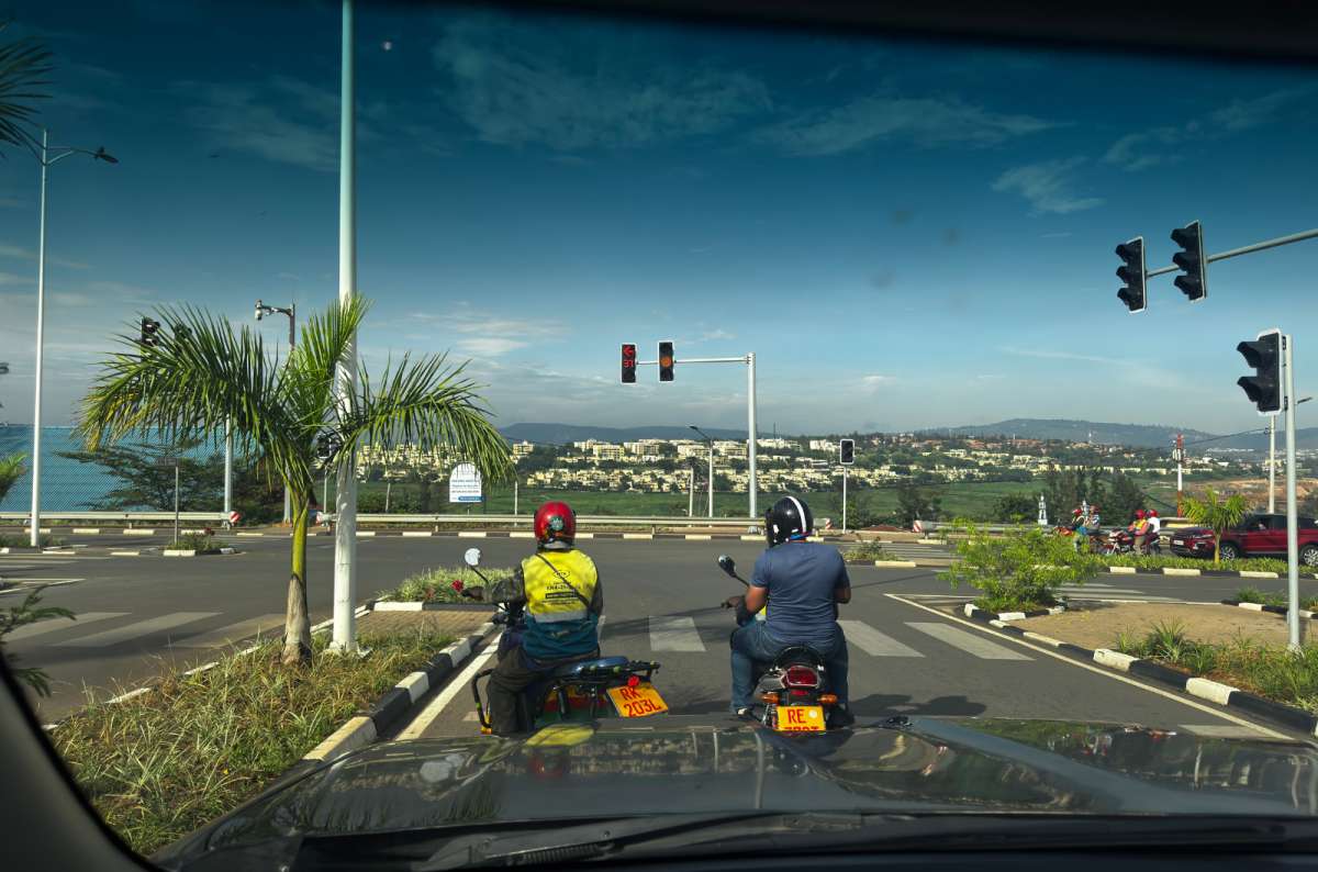 a photo of traffic and motorbikes in Kigali, Rwanda, a photo by Next Level of Travel
