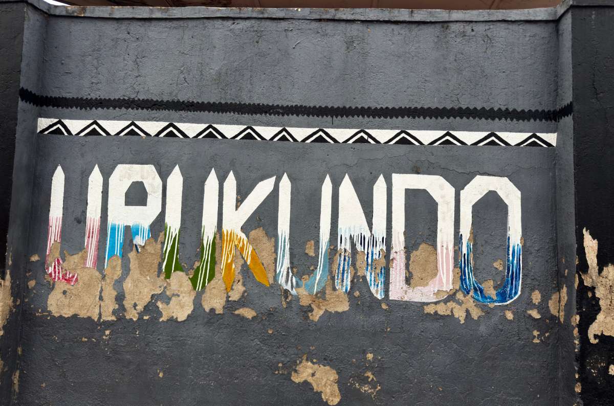 a photo of colorful URUKUNDO street art painted on a wall in Kigali, Rwanda, a photo by Next Level of Travel