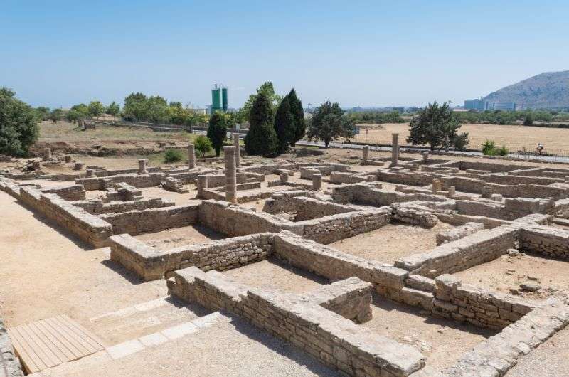 Roman city of Pollentia in Alcudia, Spain