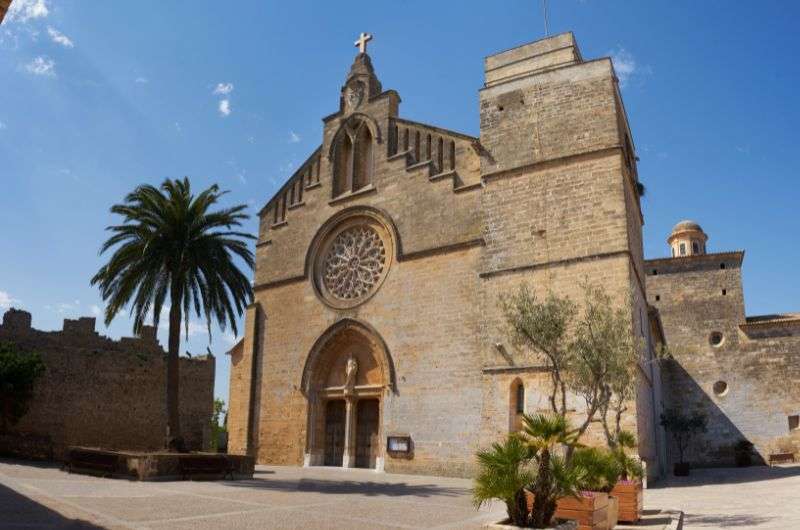 The Church of Sant Jaume in Alcudia, Mallorca, Spain