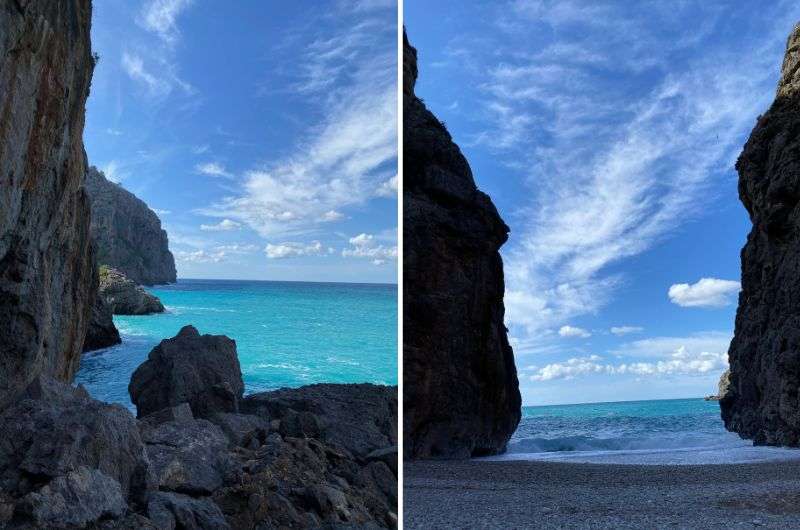 A way to Sa Calobra beach