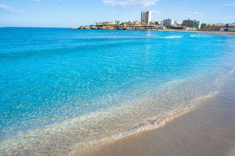Playa s’Arenal sandy beach 