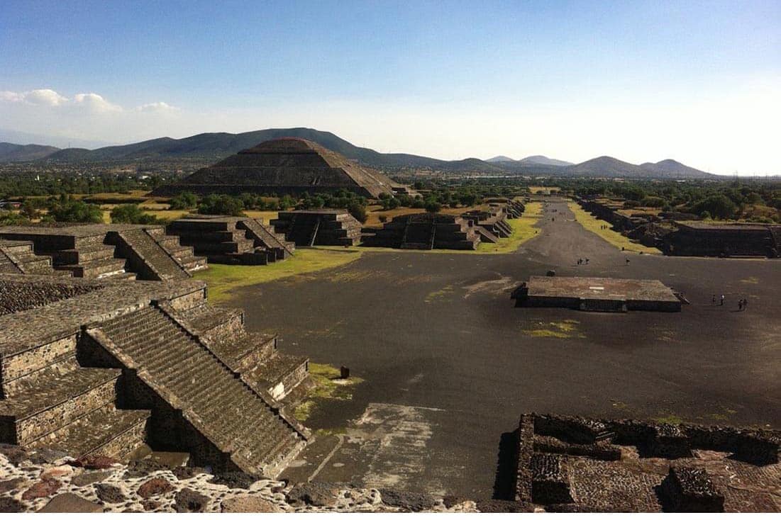 Teotihuacan ruins in Mexico