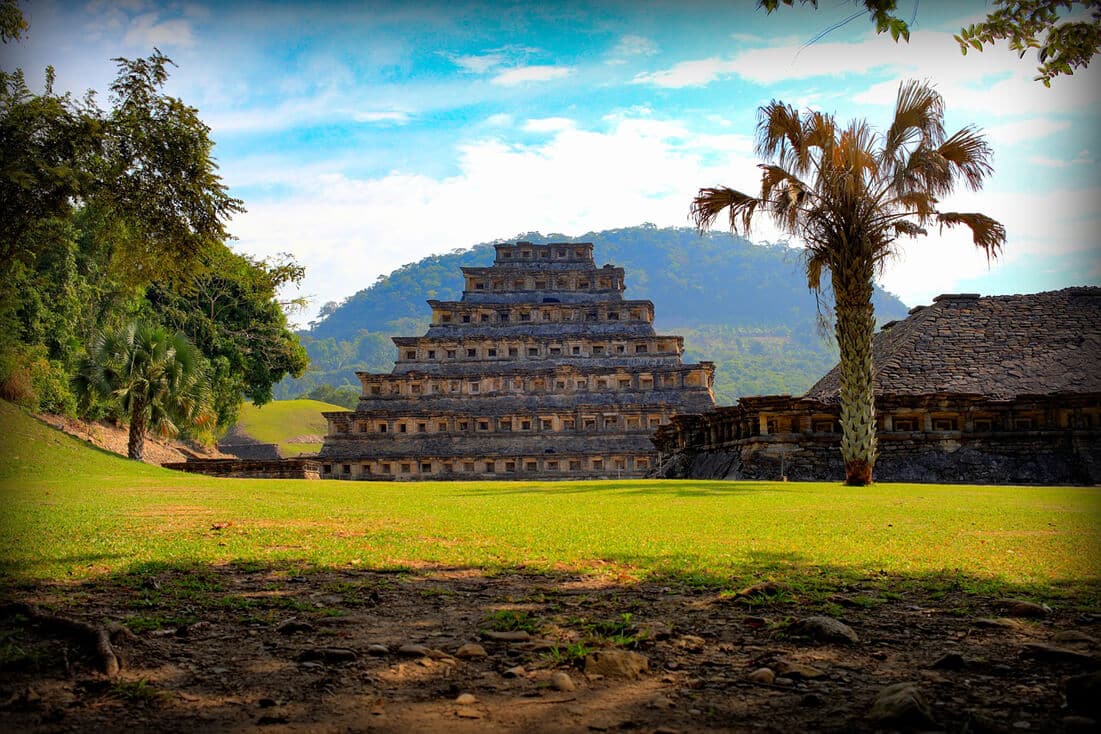One of the best attractions in Veracruz: The Pyramid of the Niches in El Tajín