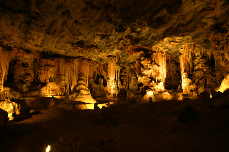 Cango caves interiors, Caves South Africa