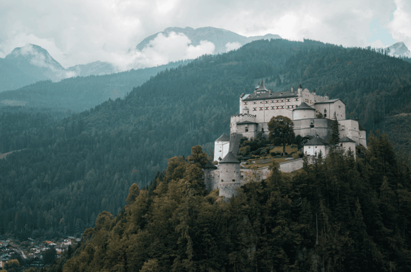 Hohewerfen Castle, Austria stle, Austria 