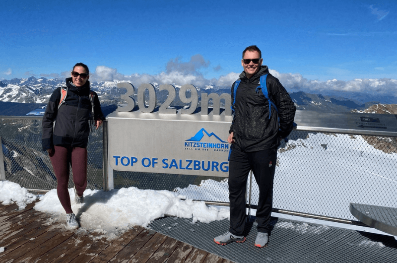 Kitzsteinhorn’s Gipfelwelt 3000—top of Salzburg