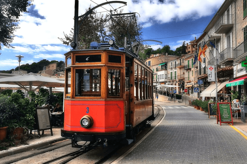 Sóller Tram, Port de Sóller historical tram 
