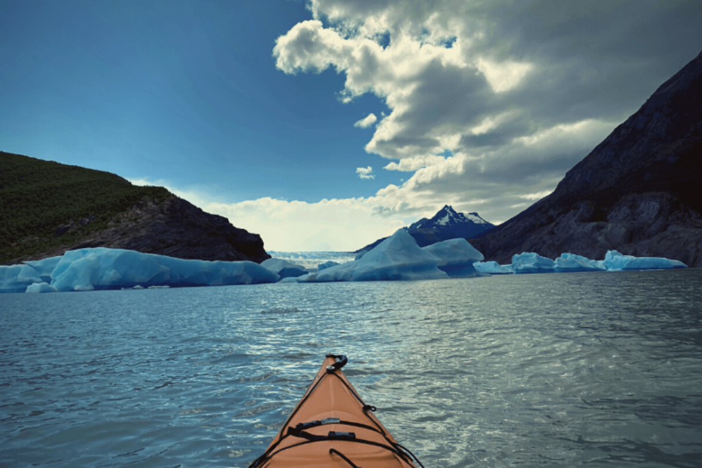 Kayaking Glacier Grey